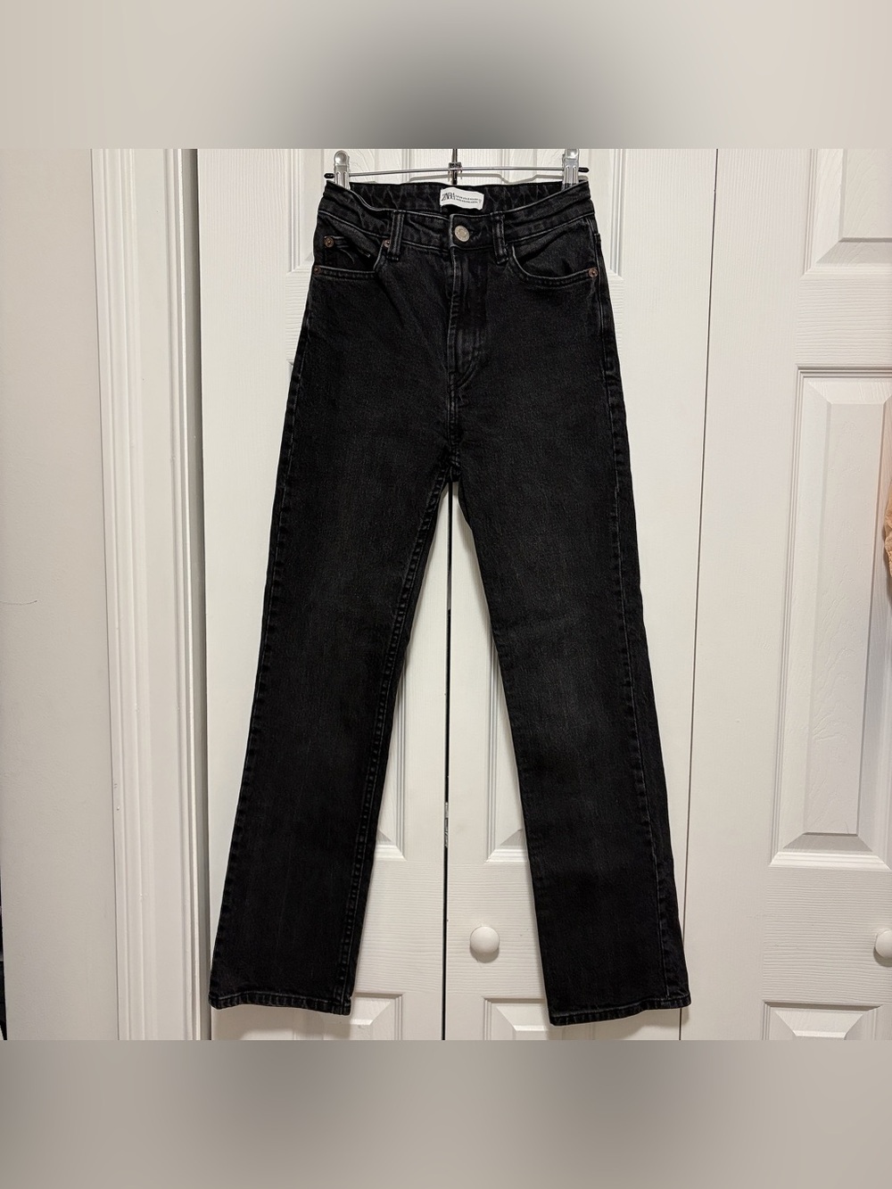 Zara straight jeans